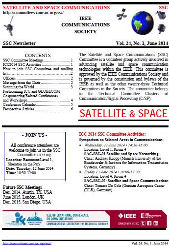 5. TC Journal / Magazine Activities Two Special Issues have been prepared: IEEE COMMAG and IEEE JSAC; Prof. Sacchi and Prof.