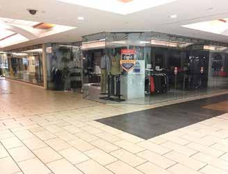 AVAILABILITY July 1, 2017 The available unit is located on the Upper Level of the retail
