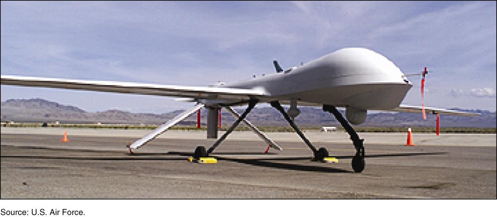 UAVs were used in Afghanistan and Iraq in 2002 and 2003 to observe, track, target, and strike enemy forces.