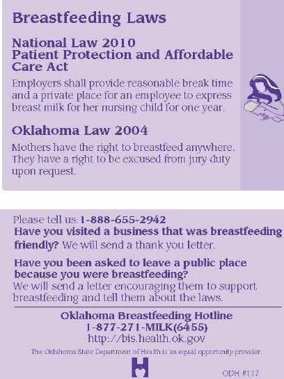 IDEAS/SUGGESTIONS FOR OTHER STATES WORK ON SMALL PROJECTS TOGETHER BREASTFEEDING LOGO FOR OSDH, LEGISLATION CARDS, LC RESOURCE GUIDE NURTURE RELATIONSHIPS WORKPLACE LAW IN 2006 OSDH WORKSITE