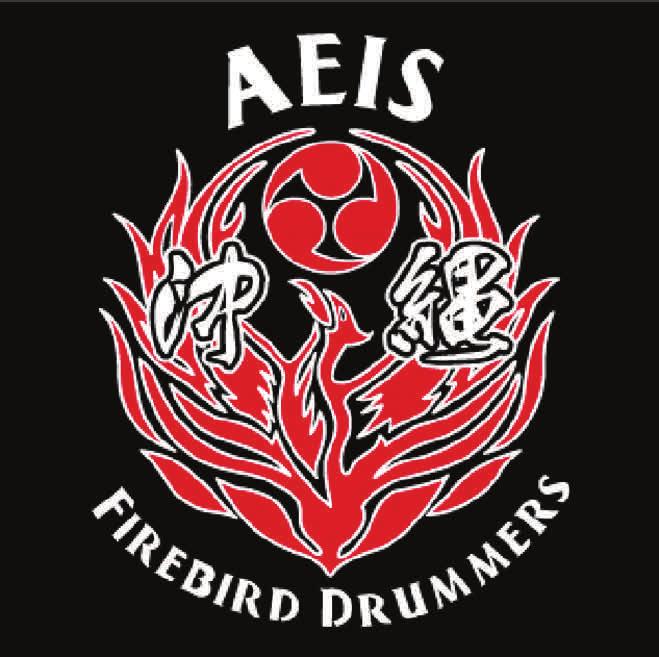 AEIS Firebird Drummers Club use the Paranku (small handheld drum)