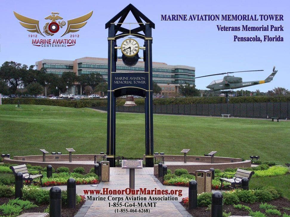 Installation of the Marine Aviation Memorial Tower Honoring 100 Years of Marine Aviation History The Marine Corps Aviation Association McCutcheon Squadron stood up on May 5th, 2006 on MCAS New River,