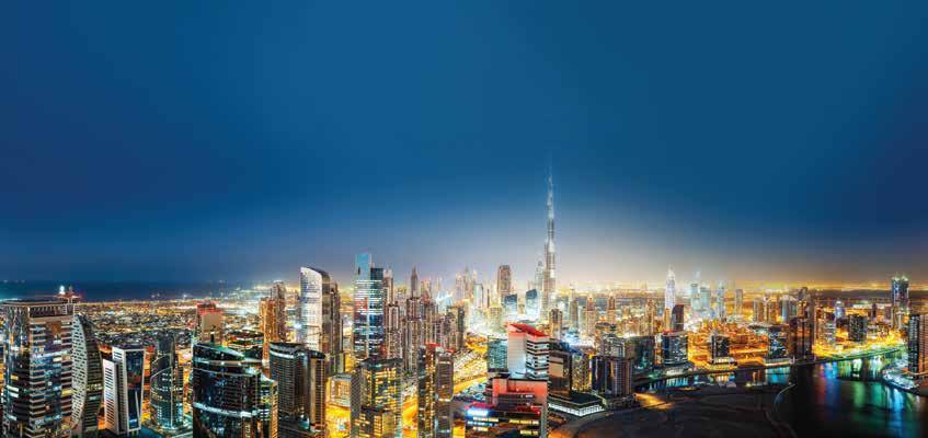 last year. The city may have a starring role among Hollywood big leagues, but beyond the lights and cameras, Dubai's ground-breaking innovations and plans speak of a city invested in the future.