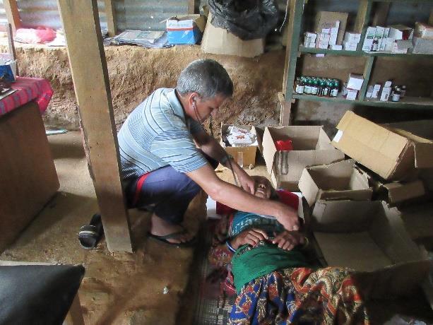 1. Seti Pariyar was a 60-year-old woman living in Arupokhari-2. On August 7, 2016, she visited the RMF Health Clinic complaining of heavy chest pain.
