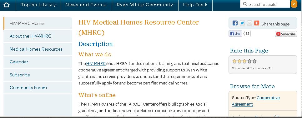 A Big Thank You to the HIV Medical Homes Resource Center