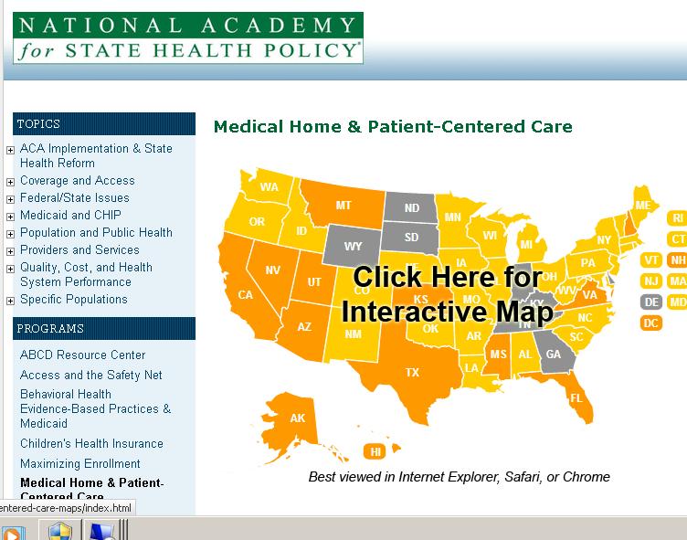 43 States Promoting PCMH
