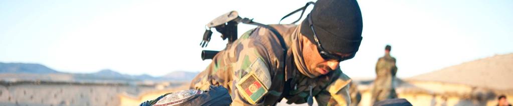 Afghan National Army medics,