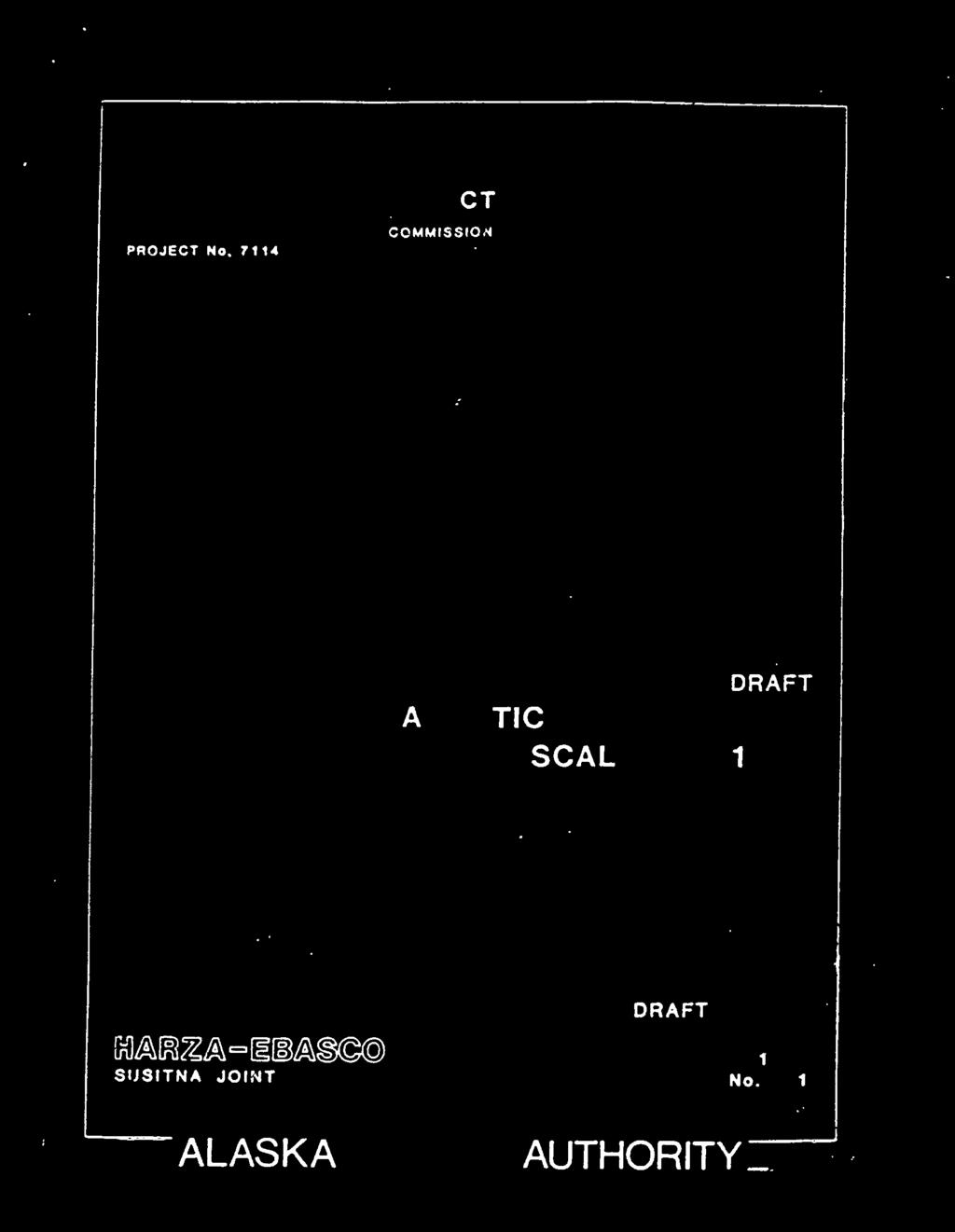 : DRAFT AQUATIC PLAN OF STUDY FISCAL YEAR 1985 DRAFT REPORT
