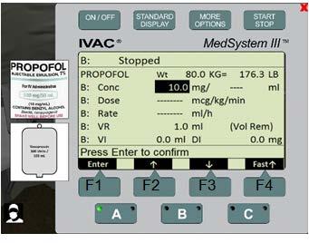 As you provide medications to the patient, either as a bolus or via IV Pump, your initials ME will be added to the MAR, along with time information, showing that medications have been given.