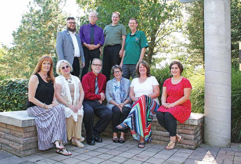 FACULTY MPS DEPARTMENT CHAIRS Bottom: Jane Fisher-Science, Kathy Pirello-English, Chuck Stachera-Technology, Cindy Comstock-World Languages, Jen Galla-Math, Lindsey Corle-Visual Arts.