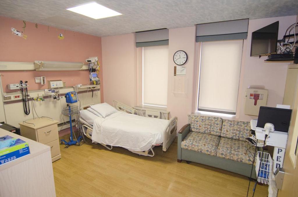Pediatric Patient Room This is a picture of one of our rooms you might stay