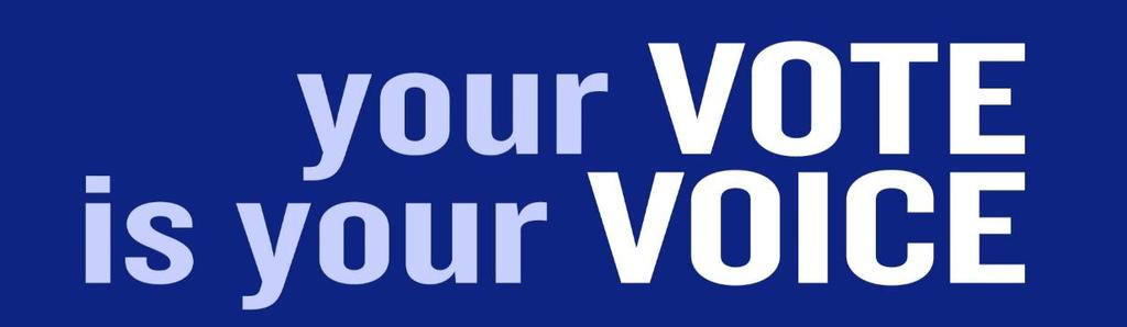 IMPORTANT INFO FOR VOTERS Albemarle County encourages its citizens to vote.