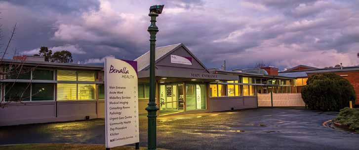 Health Service Profile Benalla Health (BH) is a local health service within the current framework of rural health services. The principal catchment area is Benalla Rural City (BRC).