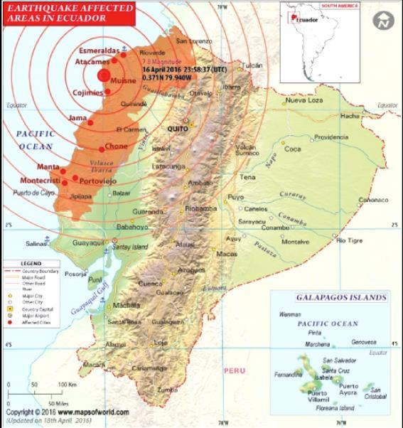 2016 Ecuador Earthquake Recovery Efforts with Fortaleza del Valle and UOPROCAE Contact Information: Cristina Liberati Grant Projects Coordinator at Equal Exchange cliberati@equalexchange.