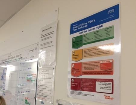 Key implementation steps to reduce harm and improve AKI care Acute hospital care E-alert subgroup The AKI Clinical Forum has supported biochemistry leads and pathology lab teams to share good