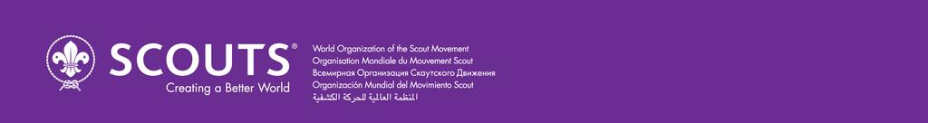 Regional Scout Committee, European Region Comité Scout Régional, Région Européenne World Scout Bureau Europe Support Centres, Geneva and Brussels Rue Henri-Christiné 5 P.O.