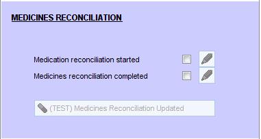 Meds Reconciliation Based on NICE, SPS, and RPS guidance Completion in first 72 hours of