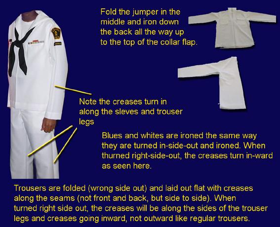 How do I press my dress uniform? How do I alter my uniform to fit? Alterations are permitted, at your own expense.