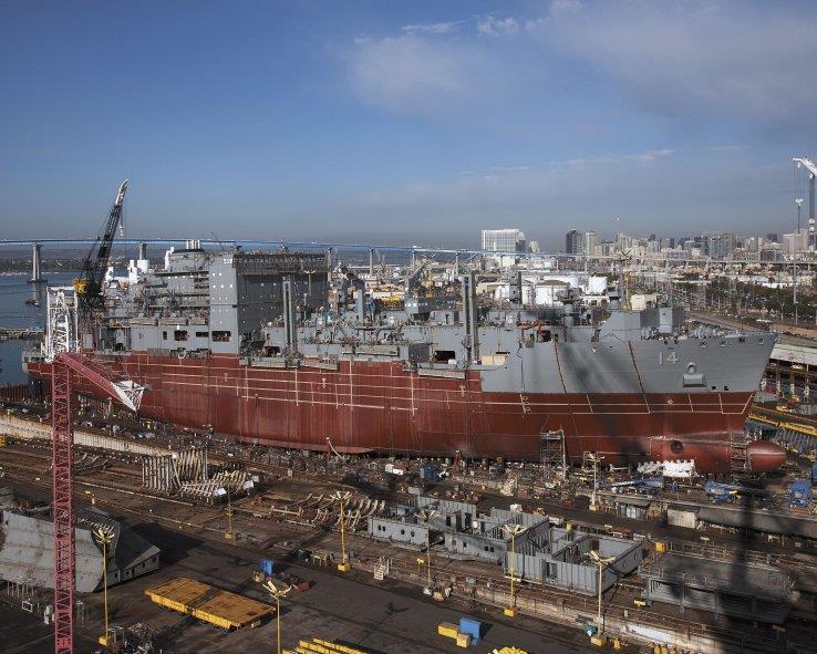 October 2011, and in December 2012-14 months later - the last hull unit was going into place; pretty spectacular for a 15,000-16,000 tonne ship," he told IHS Jane's during a visit to BIW in January