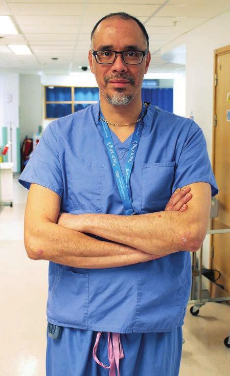Luis Luis is from El Salvador. He qualified as a general medicine consultant, had completed a post graduate programme and was working in intensive care.
