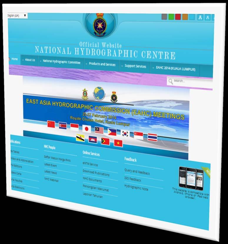 ADDRESS OF ORGANISATION National Hydrographic Center Bandar Armada Putra Pulau Indah 42009 PORT