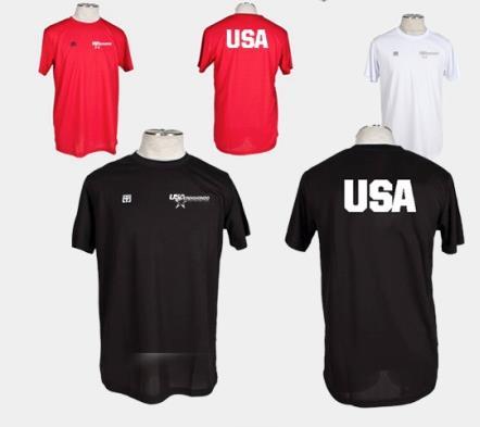Mooto USA supplied team shirts as well as competition uniforms Other Fundraising Master Garth Cooley, a multiple-time US National Poomsae Team member,
