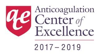 4/17 Welcome to the Centers of Excellence Assessment Becoming an Anticoagulation Center of Excellence gives your service the chance to work as a multidisciplinary team to evaluate your current safety