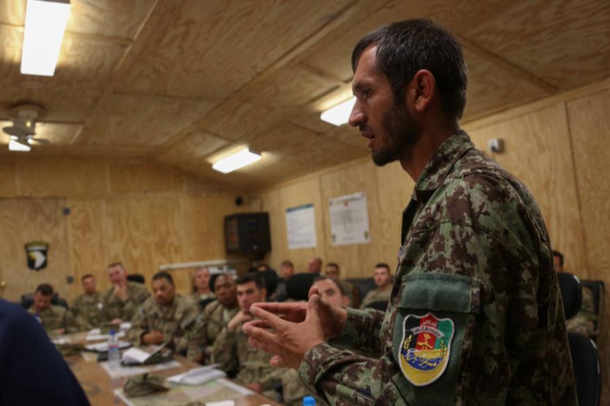 Afghan National Army Lt. Col.