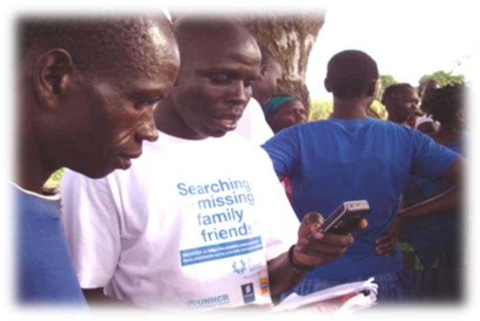 Case study: RefUnite The outcomes: Partnerships with the mobile industry is enabling RefUnite to carry out family tracing work on a scale previously inconceivable for a small NGO.