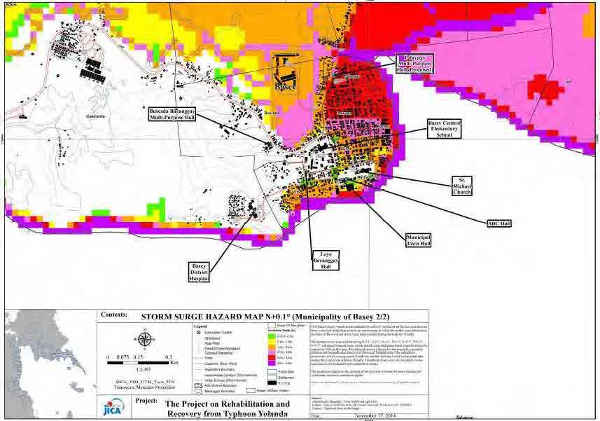 Draft Final Report (1) Appendix Technical Supporting Report 3. Evacuation Place Allocation for Barangay (Municipality Basey) No. 1 Evacuation Center Basey 1 Central Elem.