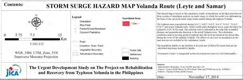 For the delineation of safe, unsafe and controlled zones, the LGUs should develop own criteria acceptable to their citizens, examining hazard maps and anticipated damages as shown in Table 20.1-1.
