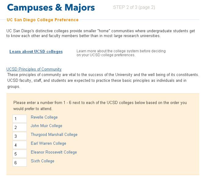 Ranking San Diego Colleges You must click on this link before ranking SD colleges.