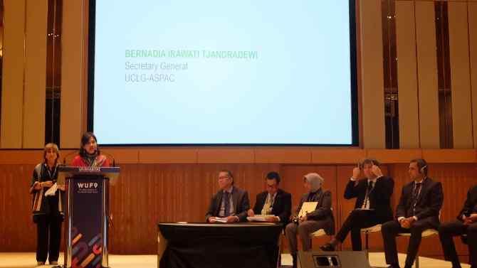 session at 9 th World Urban Forum held in Kuala Lumpur in February 2018.