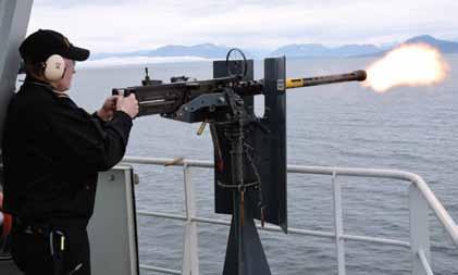 exercise. HMC Ships Nanaimo, Brandon and Saskatoon took part in the exercise off the west coast of Vancouver Island and in the Strait of Juan de Fuca.
