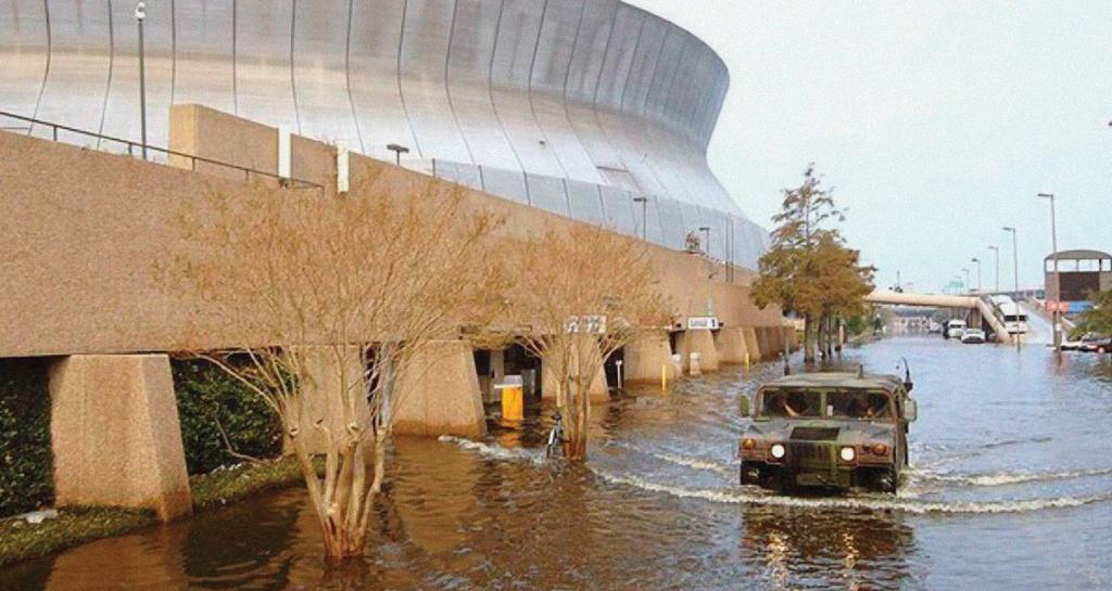 Even days after the storm, the city of New Orleans was immobilized by high water, power and phone outages. Many who took refuge in the Superdome were stranded.