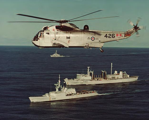 1979-84 Delays in the ship replacement program meant that the aging St. Laurent- and Restigouche-class destroyers had to remain in service longer than originally planned.