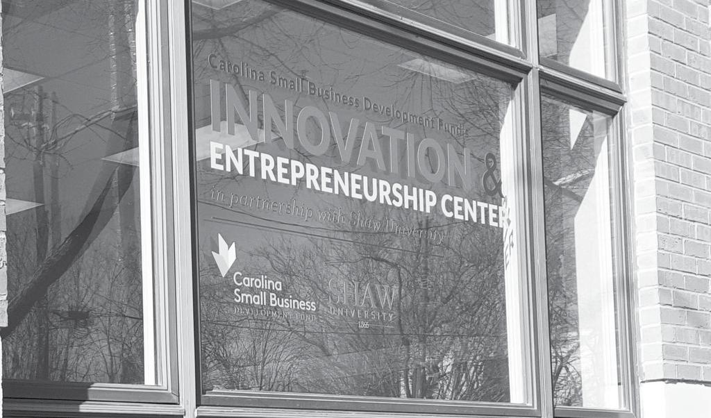 Outcomes Since opening its doors, the IEC has already made an impact among Shaw students and with local entrepreneurs.