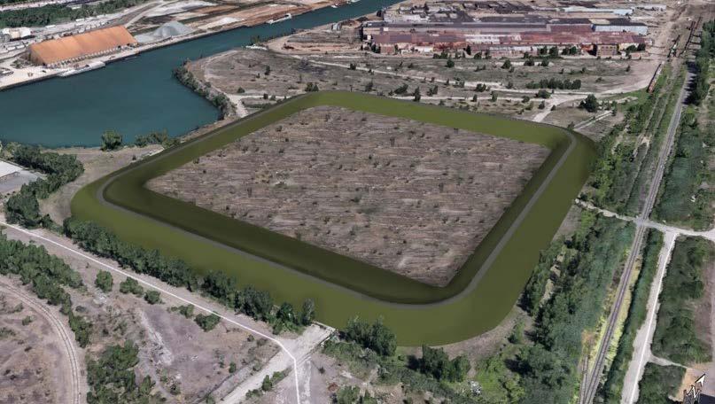 PRELIMINARY DMDF SITE LAYOUT 7 Beneficial use of Calumet Harbor material in facility construction extends the life of the DMDF Does not require filling in waters of the United