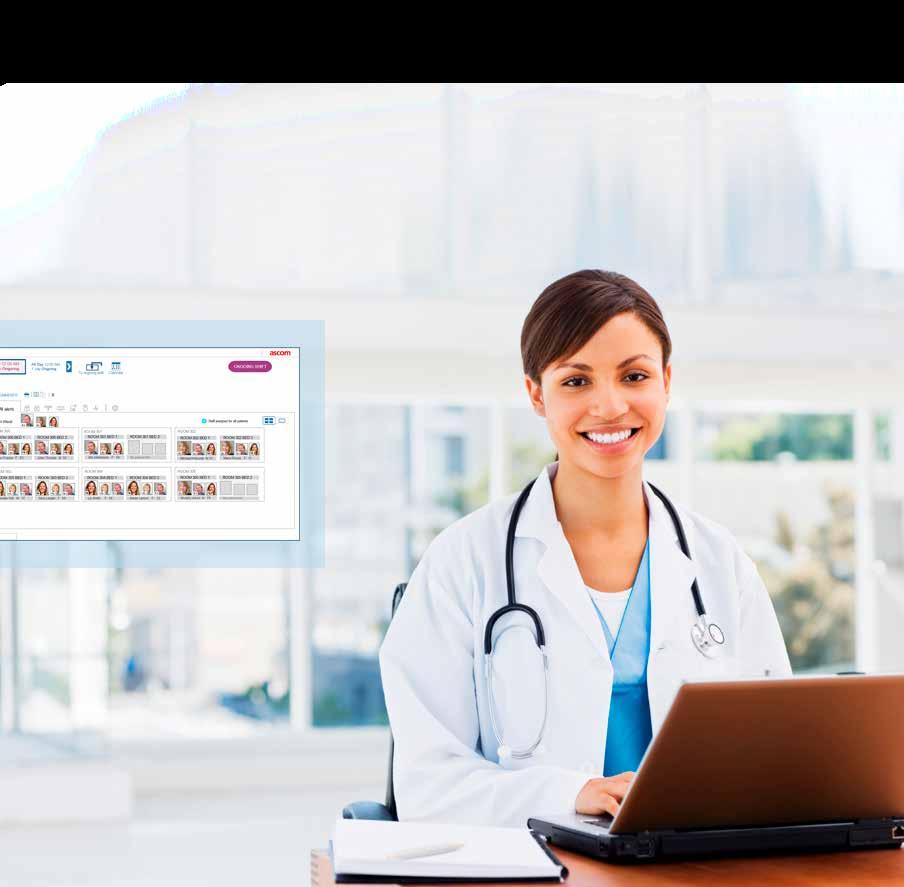 Unite software keeps patient & caregiver connected Unite is Ascom s software solution that seamlessly links mission-critical systems with mobile communications.