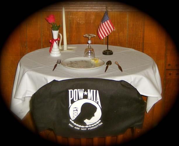 POW/MIA Recognition Day A sample of the ceremony wording and