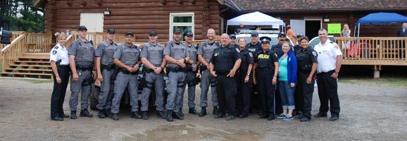 ANNUAL REPORT 7 In the summer of 6 officers with the Sagamok Detachment along with the APS crime unit ran an undercover project targeting he sale of illegal drugs on the Sagamok First Nation.
