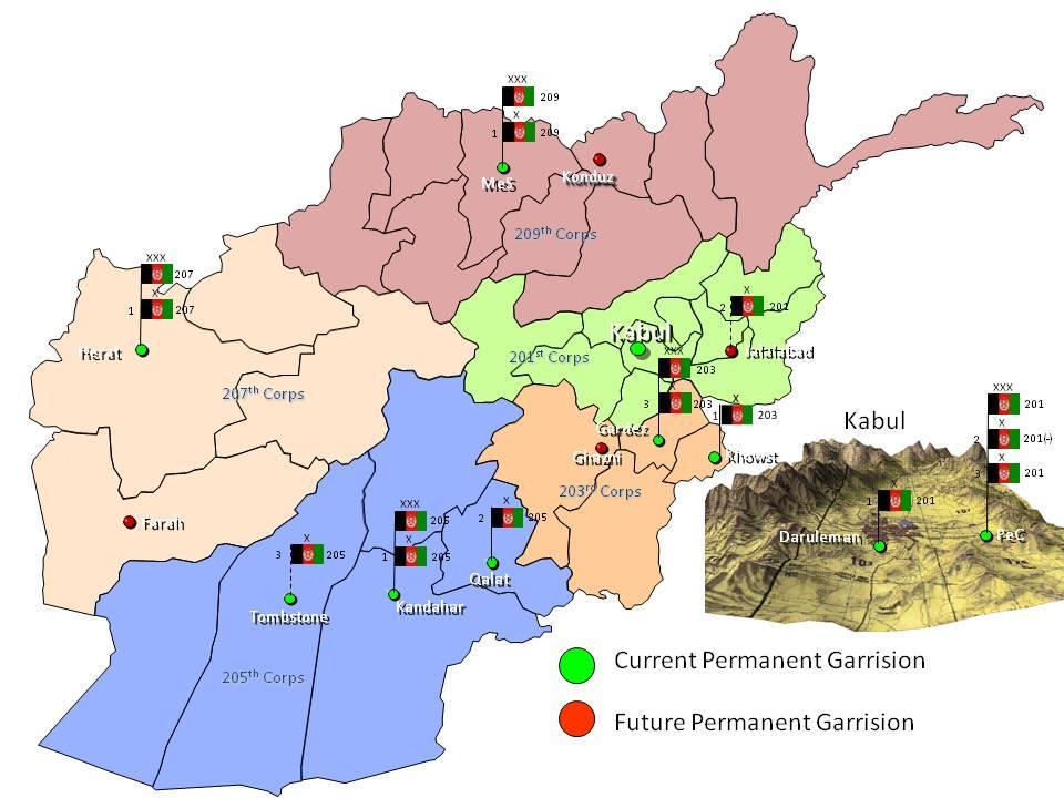 Annex A- ANA Garrison Locations Afghan