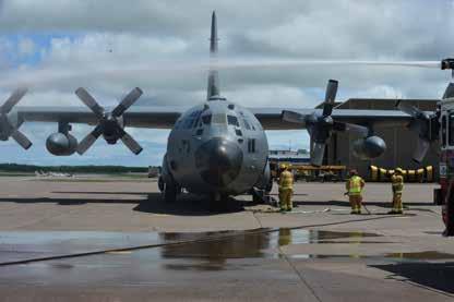 May 24, 2016. The exercise centered around a C-130 from the 133rd Airlift Wing St. Paul, Minn.