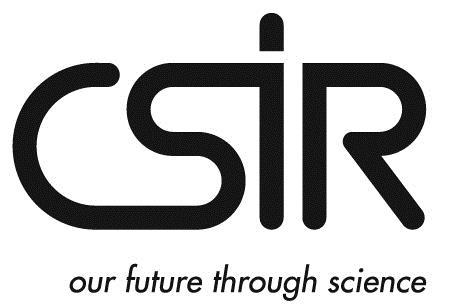 CSIR TENDER DOCUMENTATION Request for Proposals (RFP) The provision of support services in the Implementation of the Incubator Programme of the Climate Technology Centre and Network (CTCN) for the