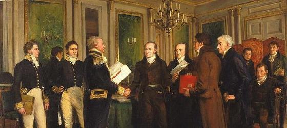 Treaty of Ghent Treaty was Negotiated in Europe and was signed on Dec.