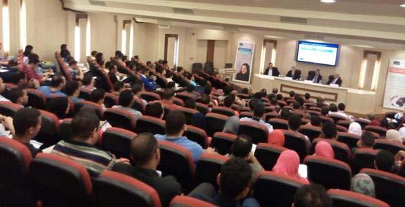 Cairo University hosted a seminar in partnership with IMA called "Linking Formal Education and Certification Accounting Jobs for the 21st Century " for the academics and students.