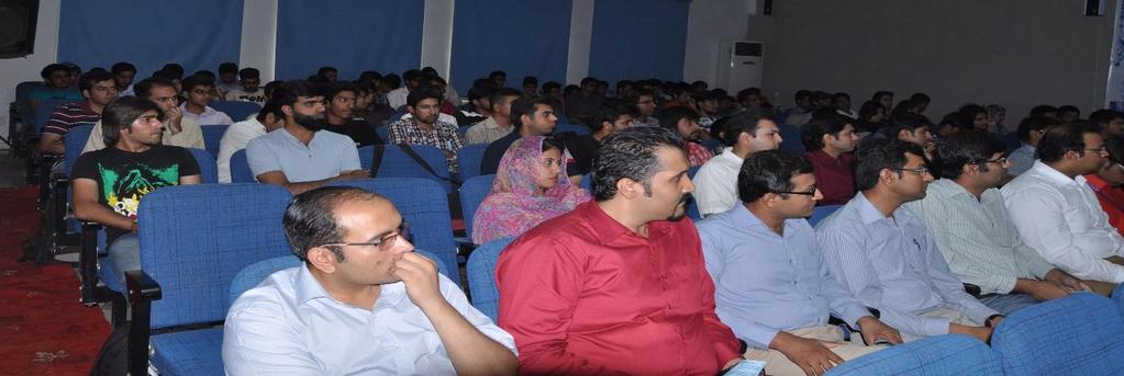 No. of non IEEE member attended: 70 The Set 13 event was inaugurated by the Dr. Mahmood A. Bodla, Director, COMSATS Lahore campus. On this occasion, Dr.