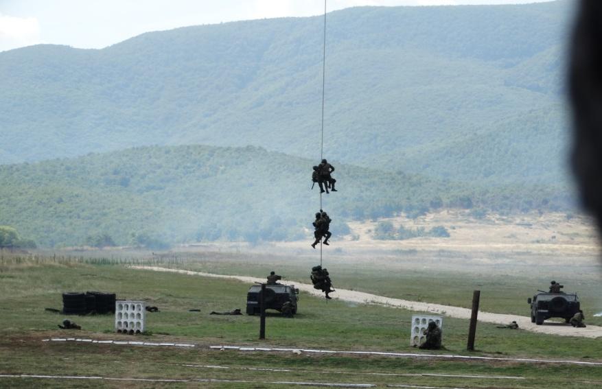 EXERCISES IN OTHER COUNTRIES BILATERAL Eleven joint training and exercises with units of special operations forces (SOF) of GREECE, both on our and