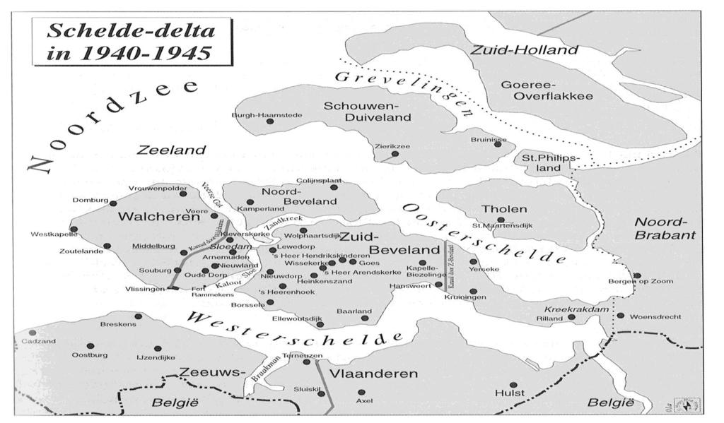 VOLUME 16, ISSUE 3 (2015) Map: Scheldt Delta, 1940-1945.