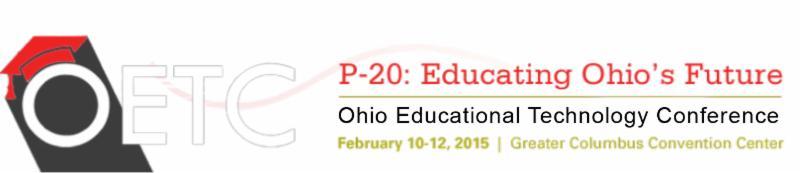 The Ohio Educational Technology Conference is the largest P-20 state educational technology conference in the nation.